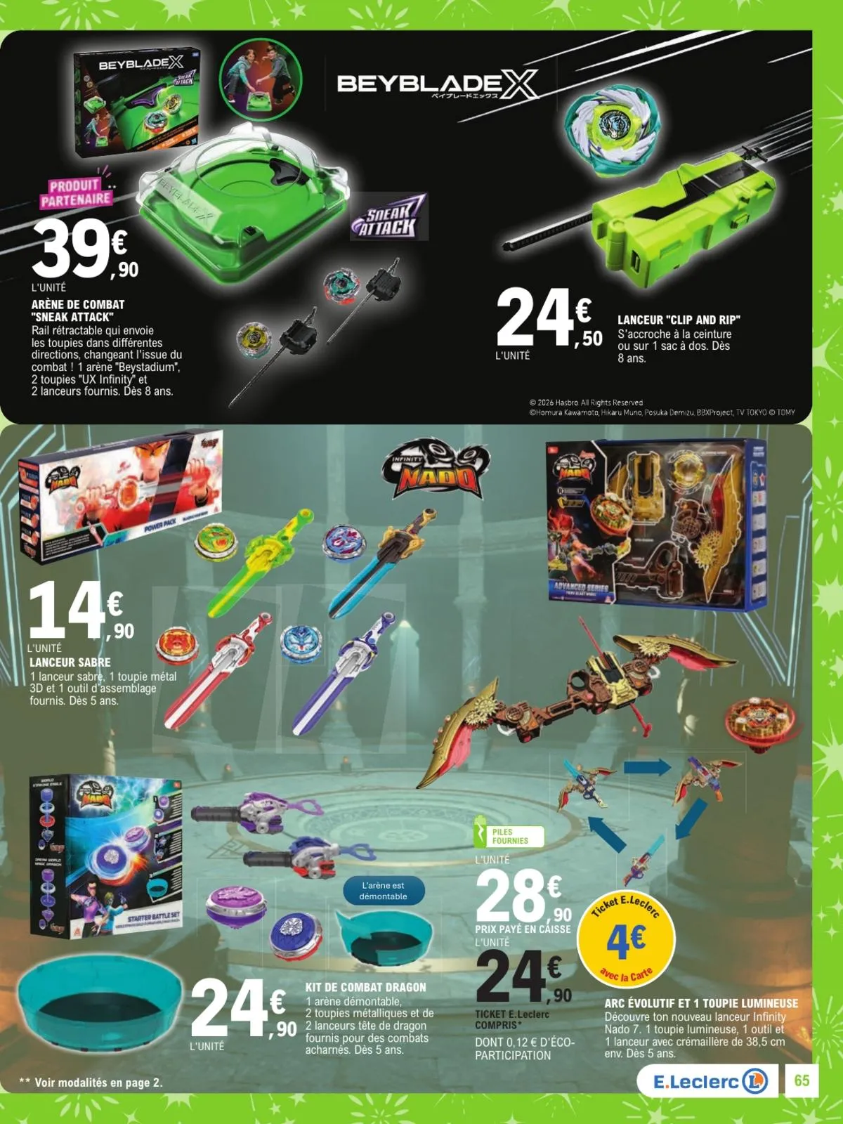 Catalogue E.Leclerc · Jouets De Noel Gss — page 65