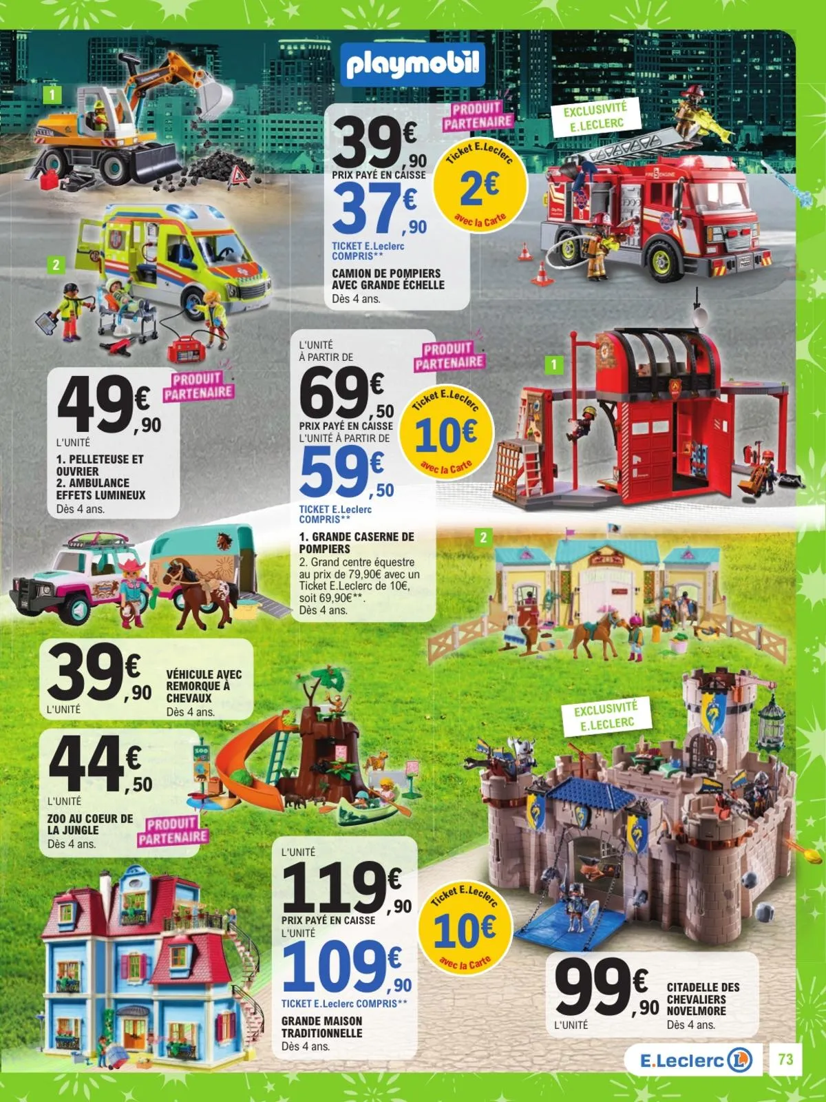 Catalogue E.Leclerc · Jouets De Noel Gss — page 73