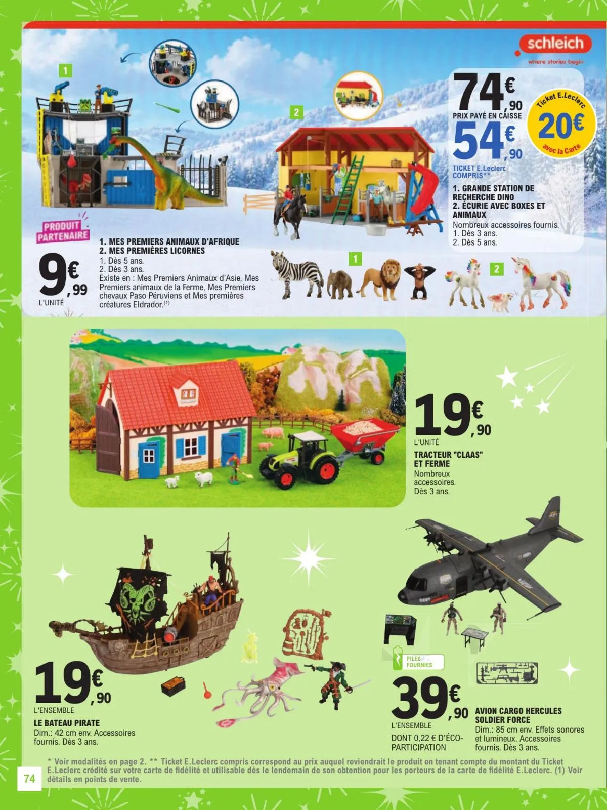 Catalogue E.Leclerc · Jouets De Noel Gss — page 74