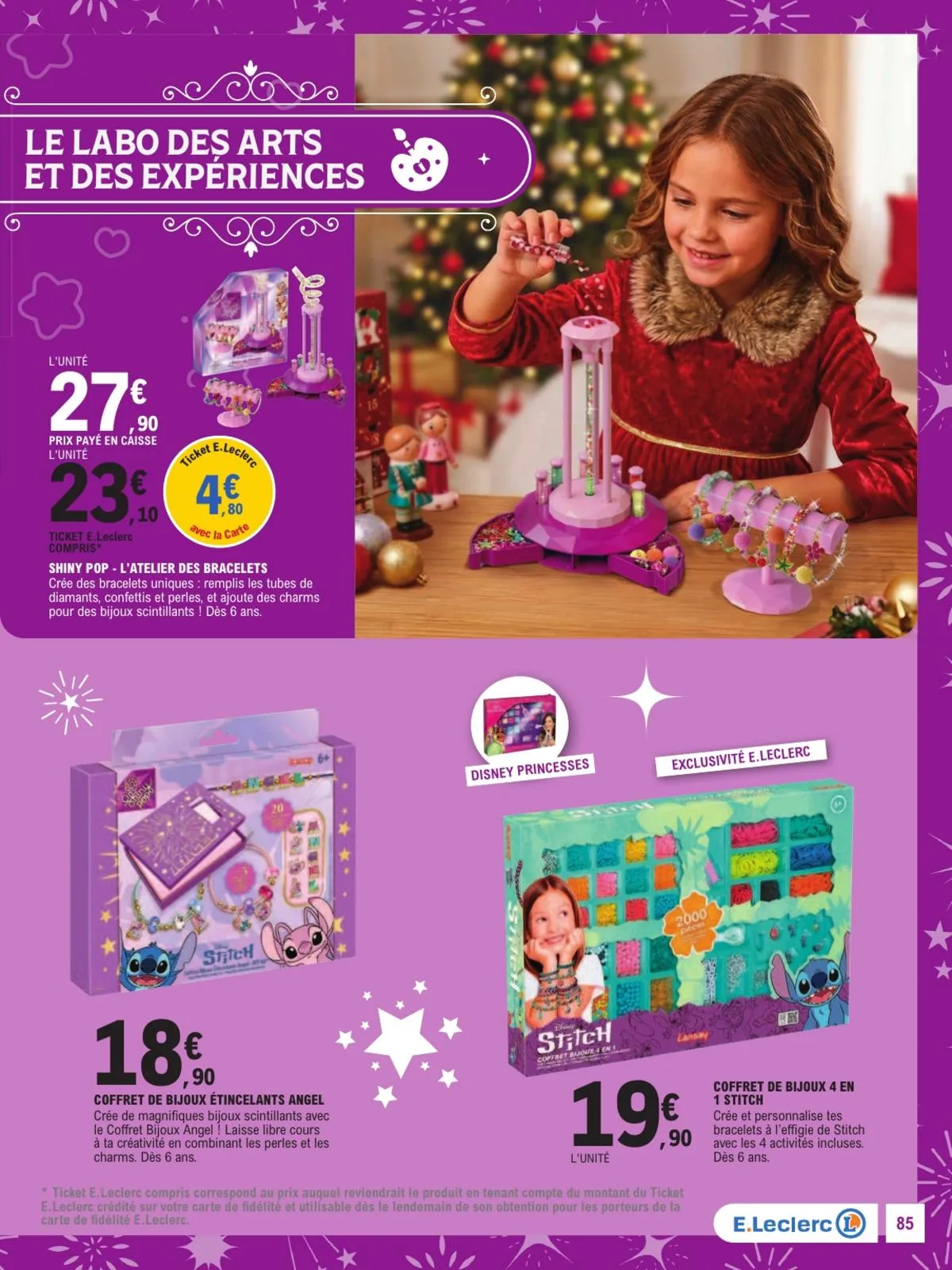 Catalogue E.Leclerc · Jouets De Noel Gss — page 85