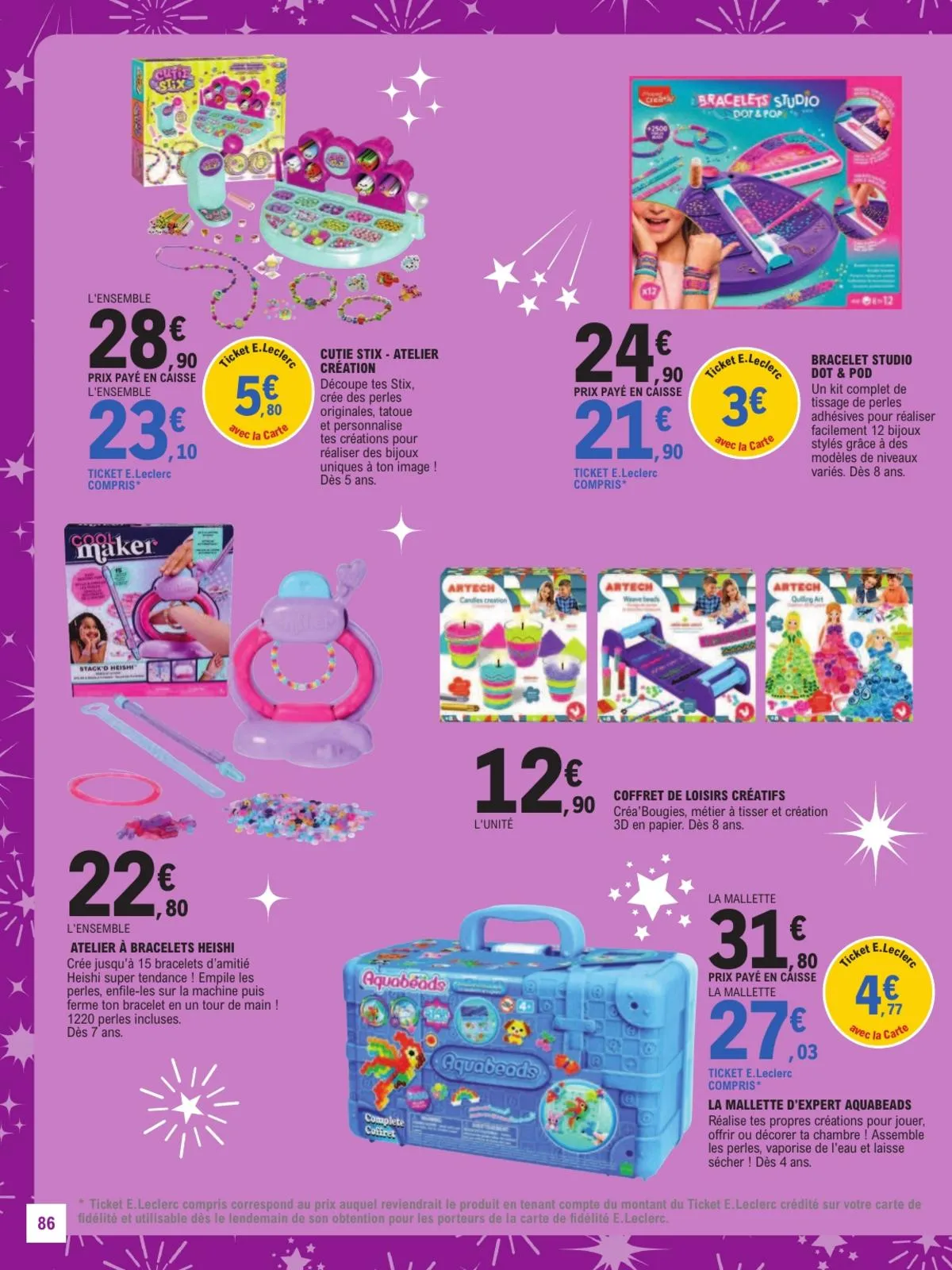 Catalogue E.Leclerc · Jouets De Noel Gss — page 86