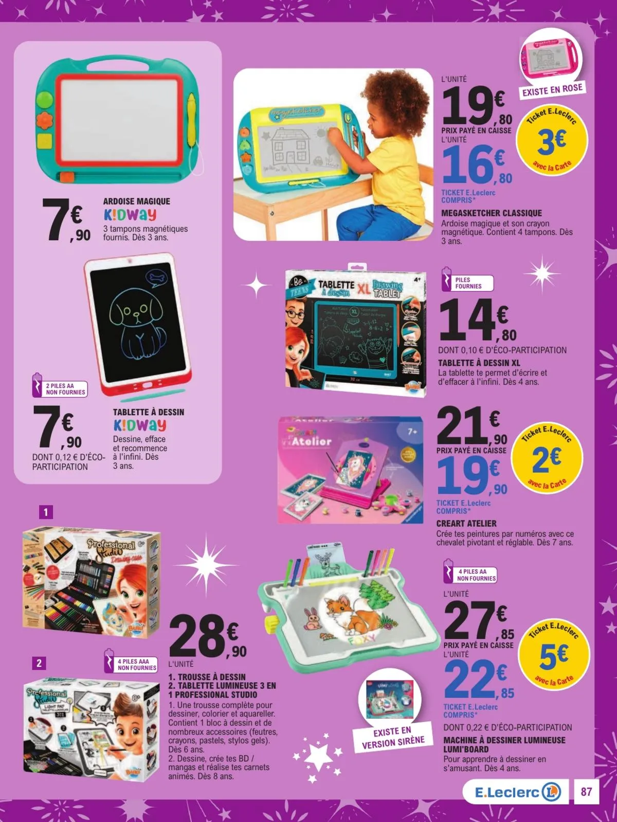 Catalogue E.Leclerc · Jouets De Noel Gss — page 87