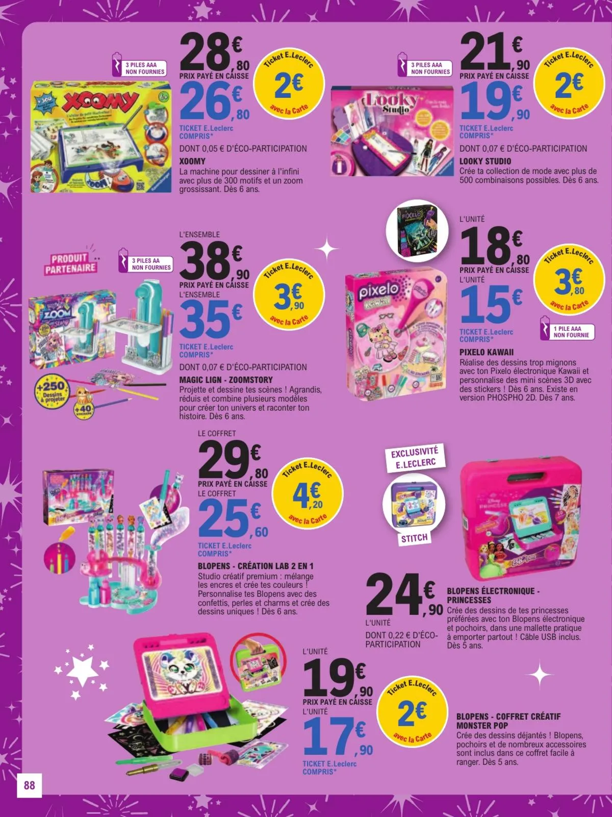 Catalogue E.Leclerc · Jouets De Noel Gss — page 88