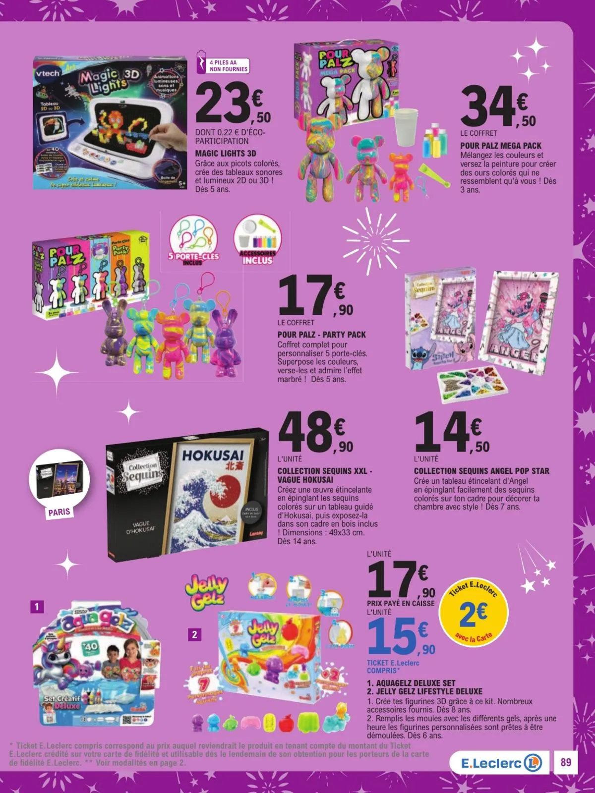Catalogue E.Leclerc · Jouets De Noel Gss — page 89