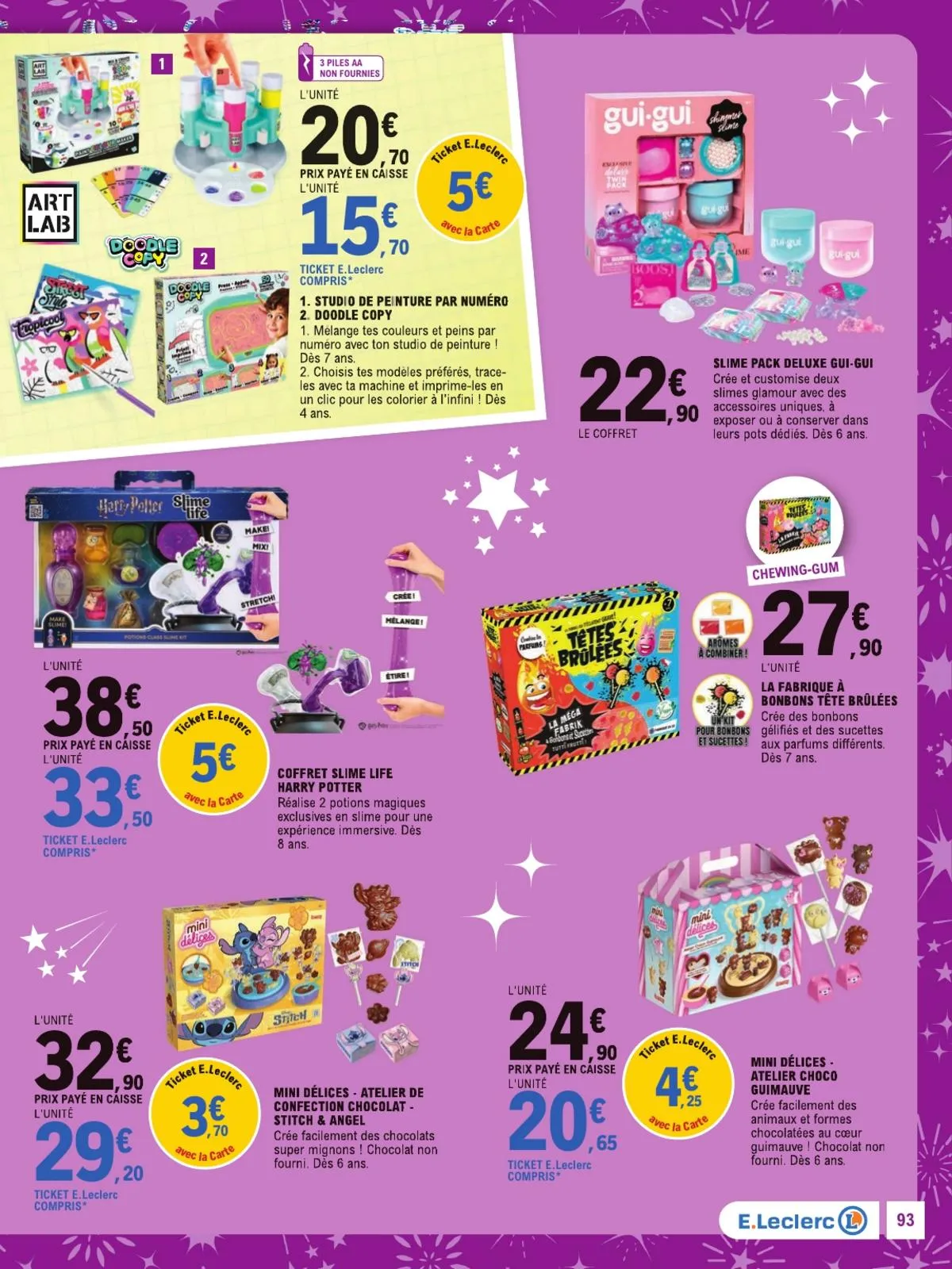 Catalogue E.Leclerc · Jouets De Noel Gss — page 93