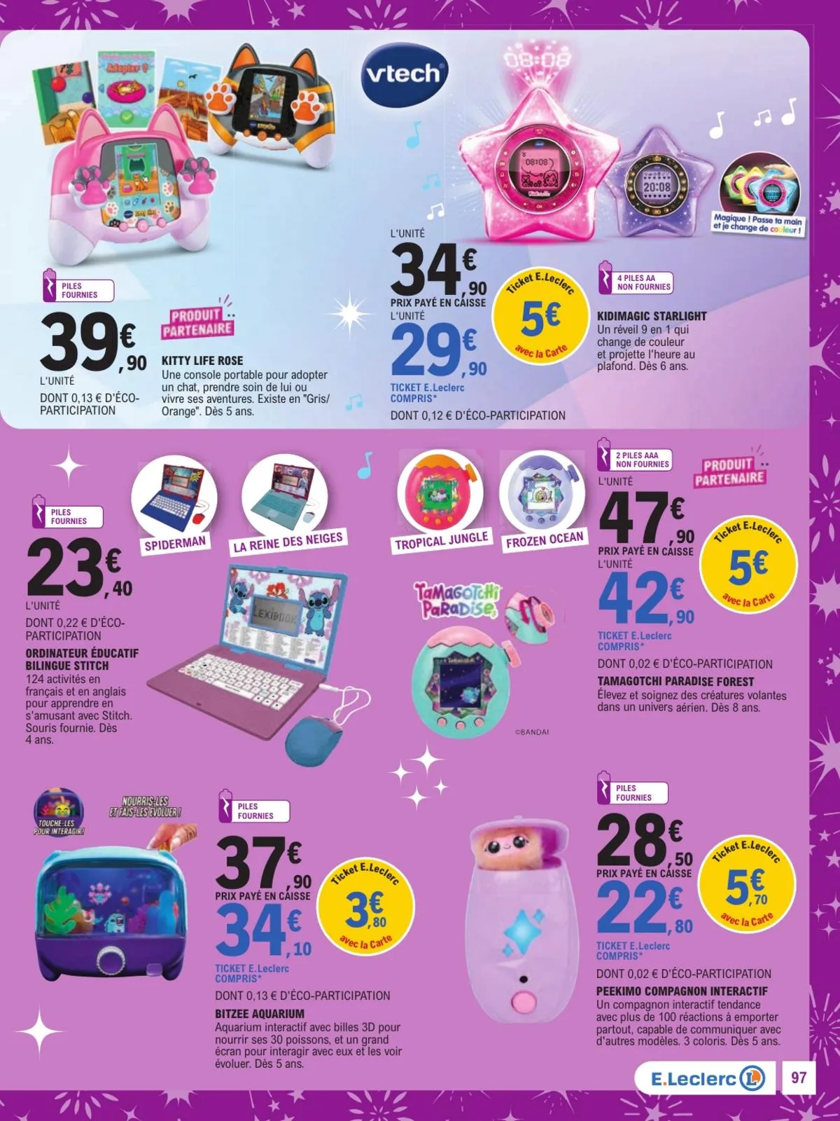 Catalogue E.Leclerc · Jouets De Noel Gss — page 97