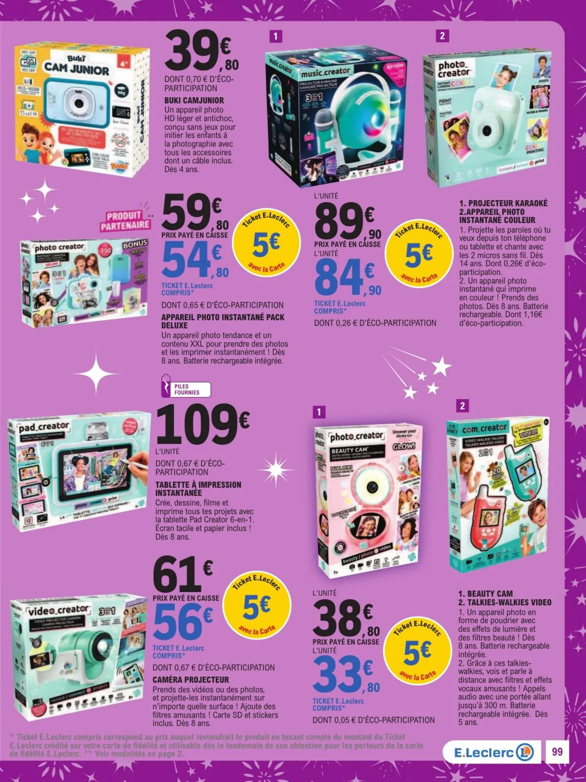 Catalogue E.Leclerc · Jouets De Noel Gss — page 99