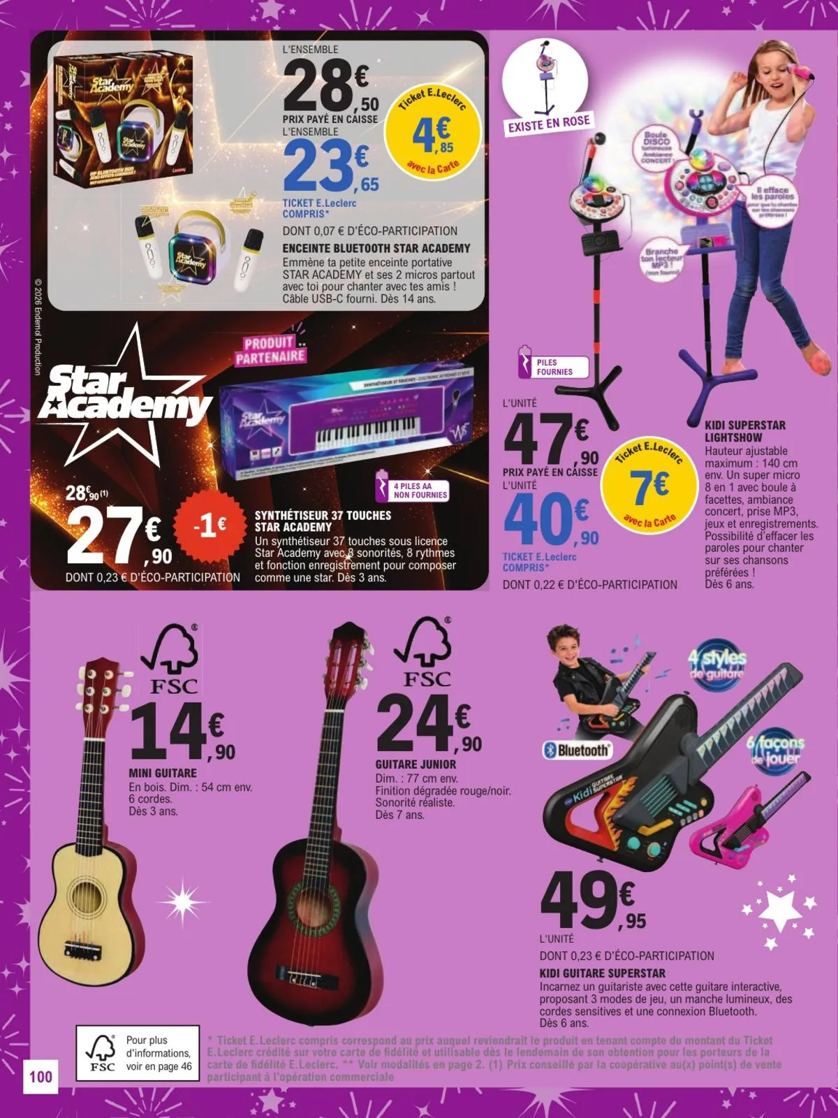 Catalogue E.Leclerc · Jouets De Noel Gss — page 100