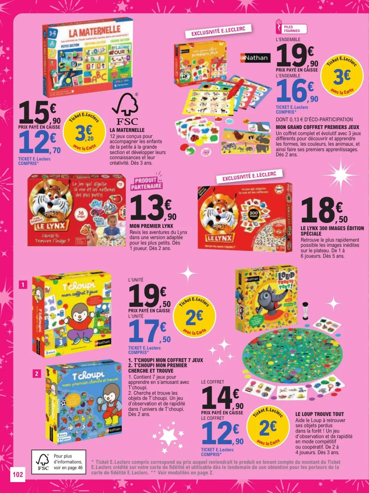 Catalogue E.Leclerc · Jouets De Noel Gss — page 102