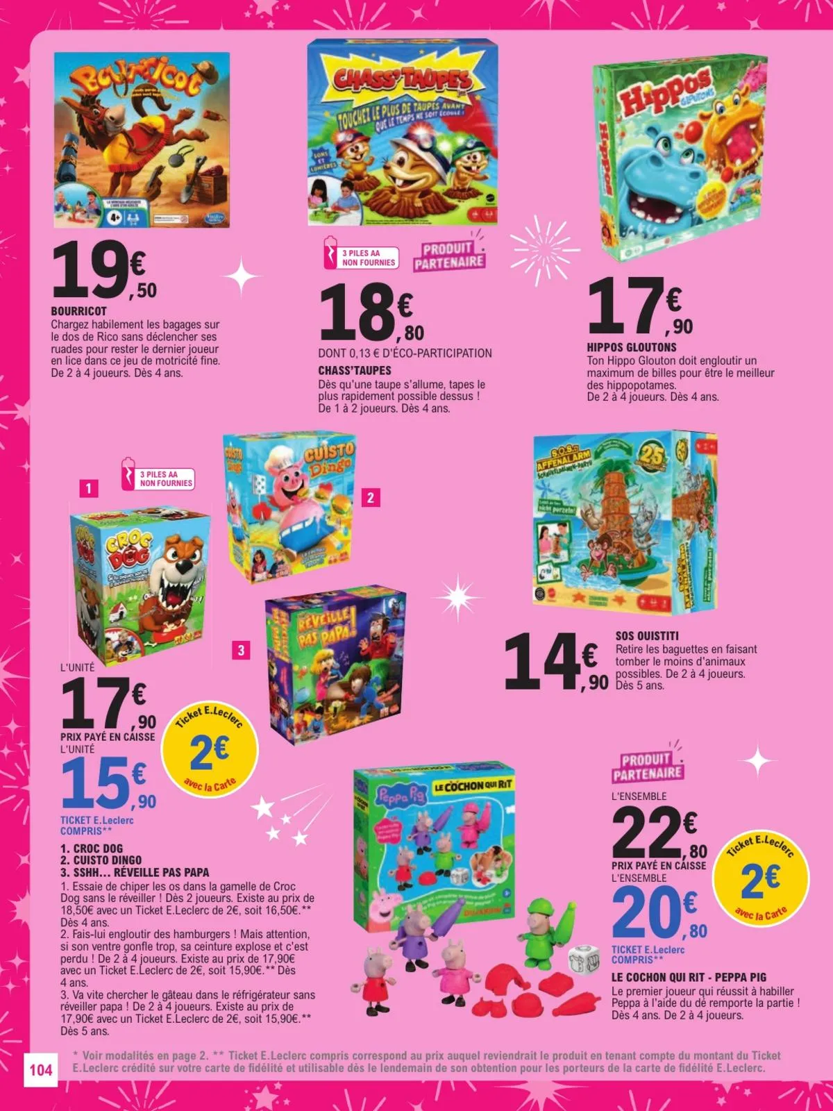 Catalogue E.Leclerc · Jouets De Noel Gss — page 104