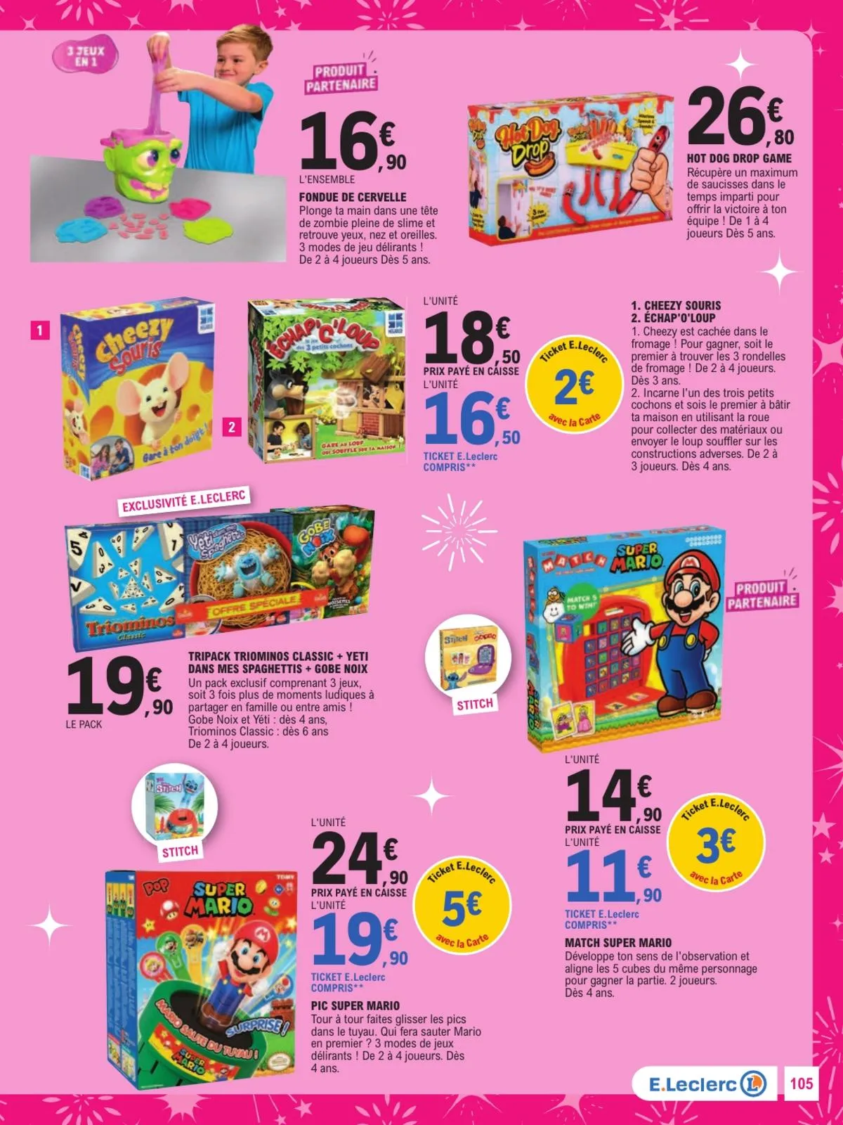 Catalogue E.Leclerc · Jouets De Noel Gss — page 105