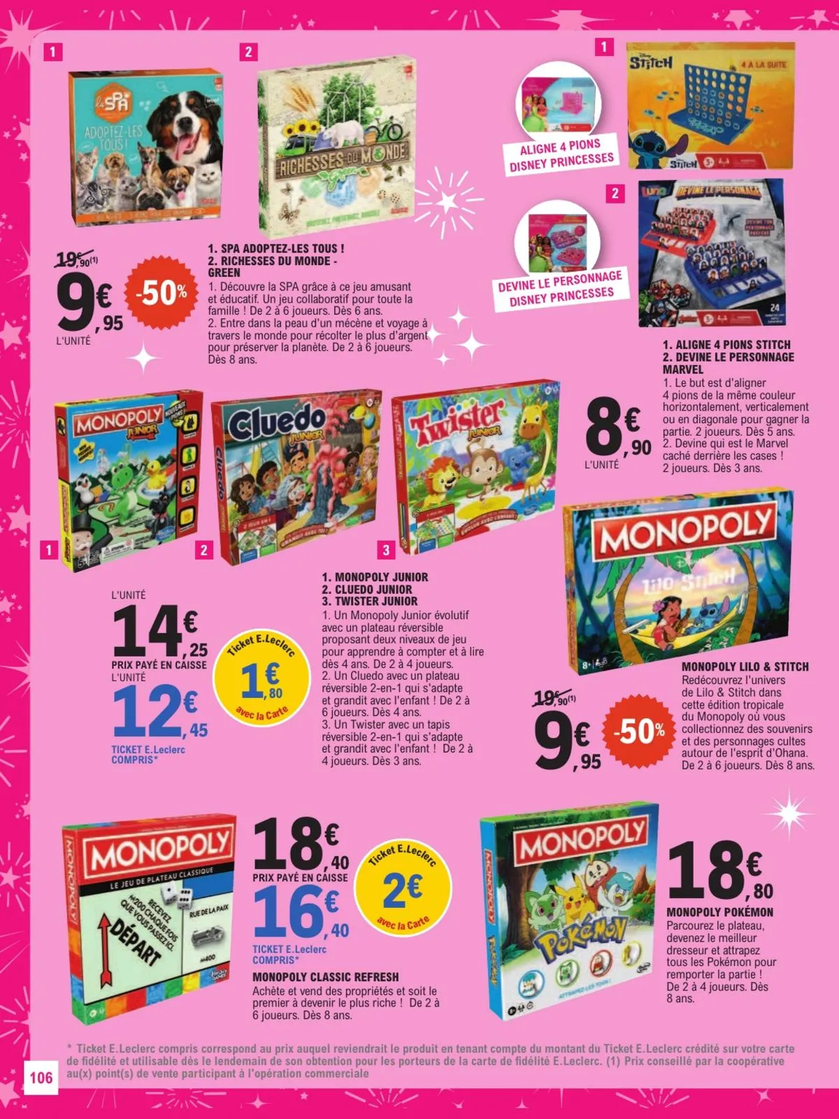 Catalogue E.Leclerc · Jouets De Noel Gss — page 106