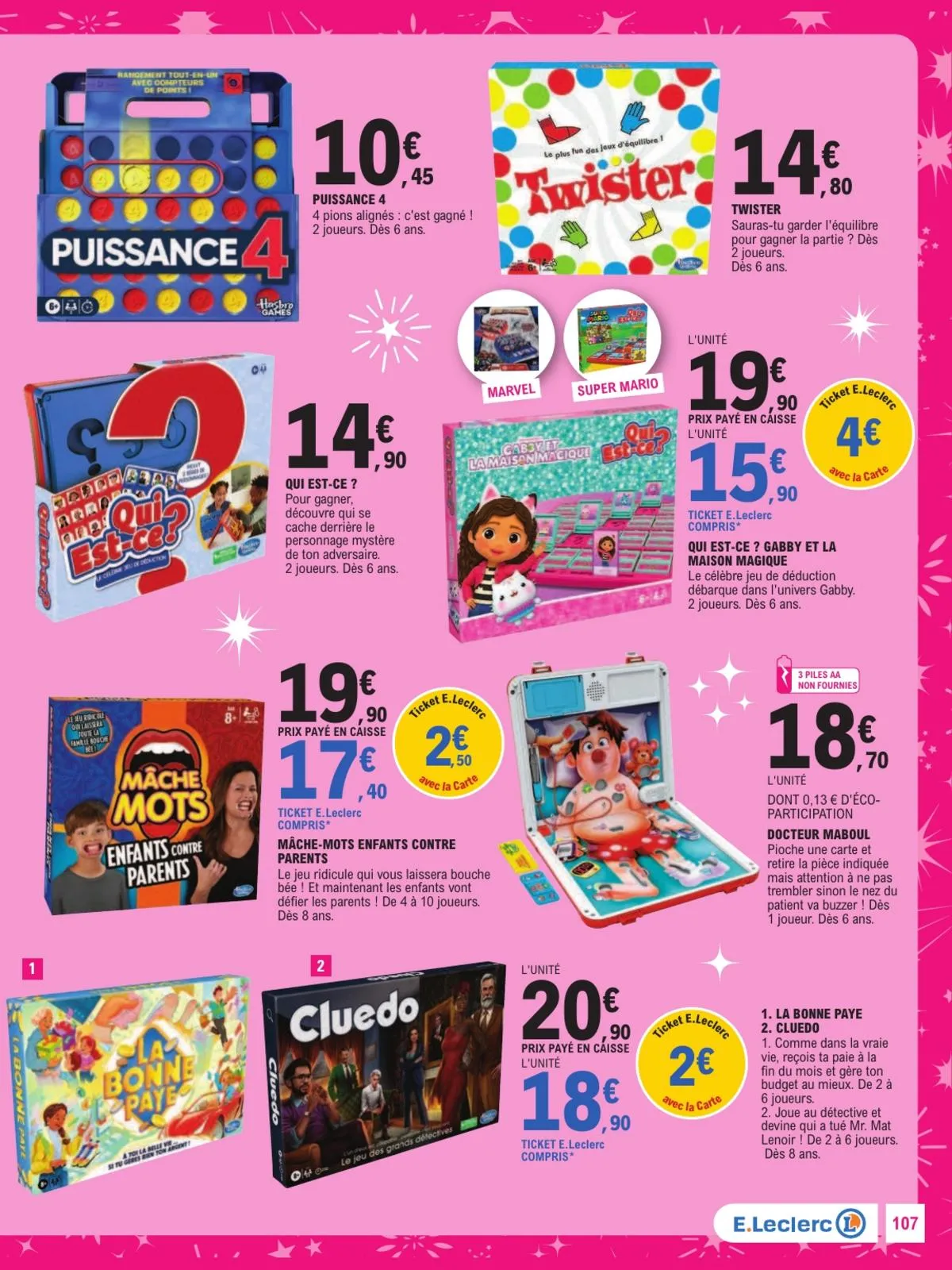 Catalogue E.Leclerc · Jouets De Noel Gss — page 107