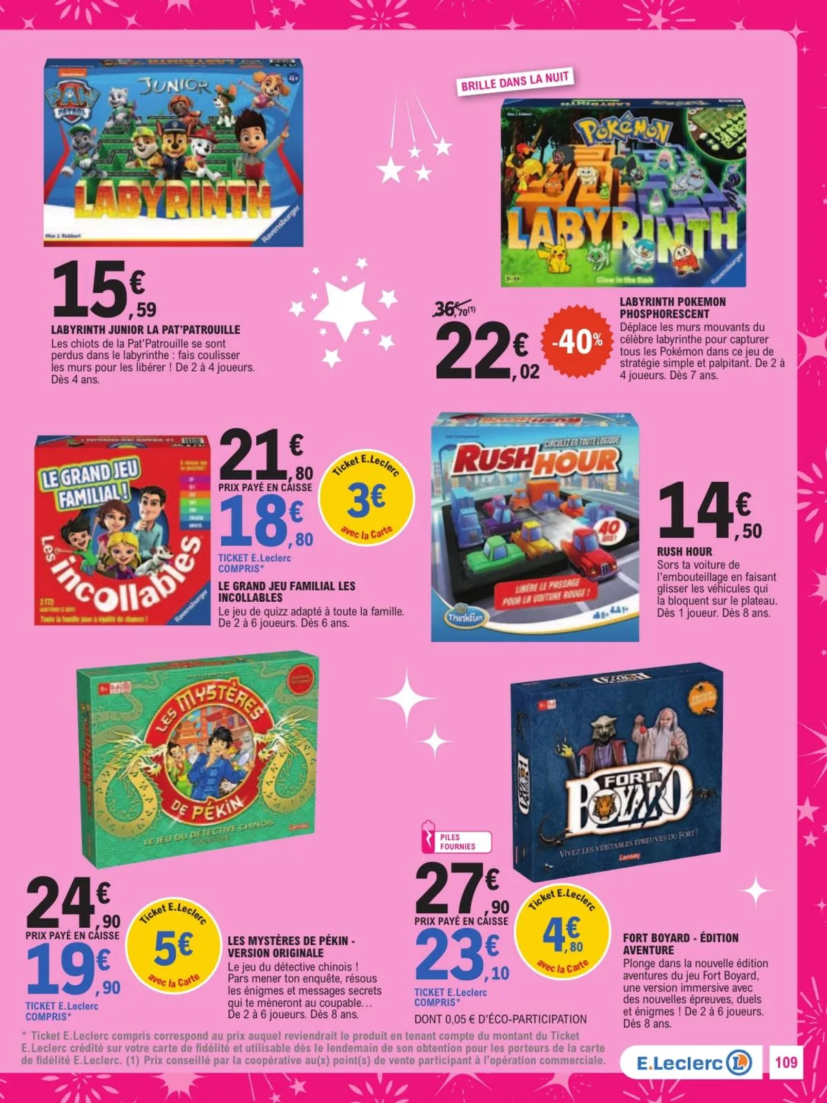 Catalogue E.Leclerc · Jouets De Noel Gss — page 109