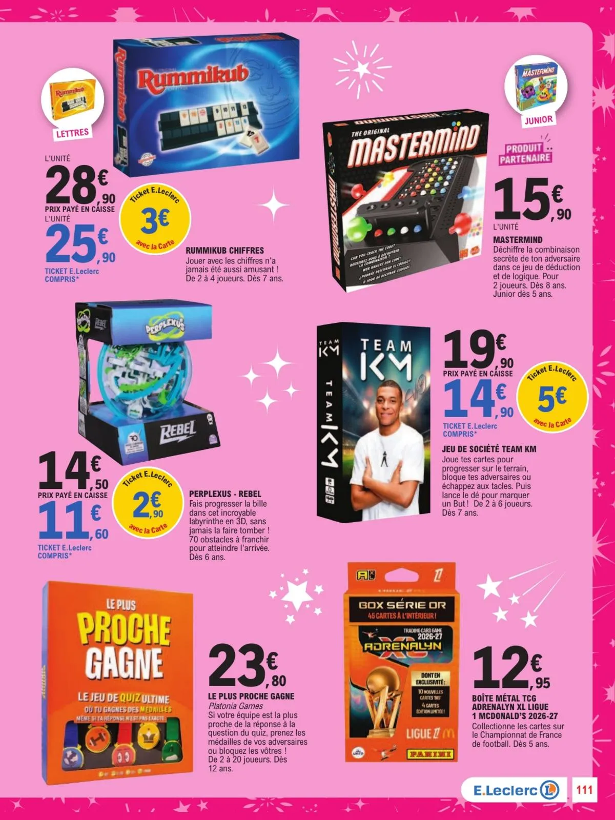 Catalogue E.Leclerc · Jouets De Noel Gss — page 111