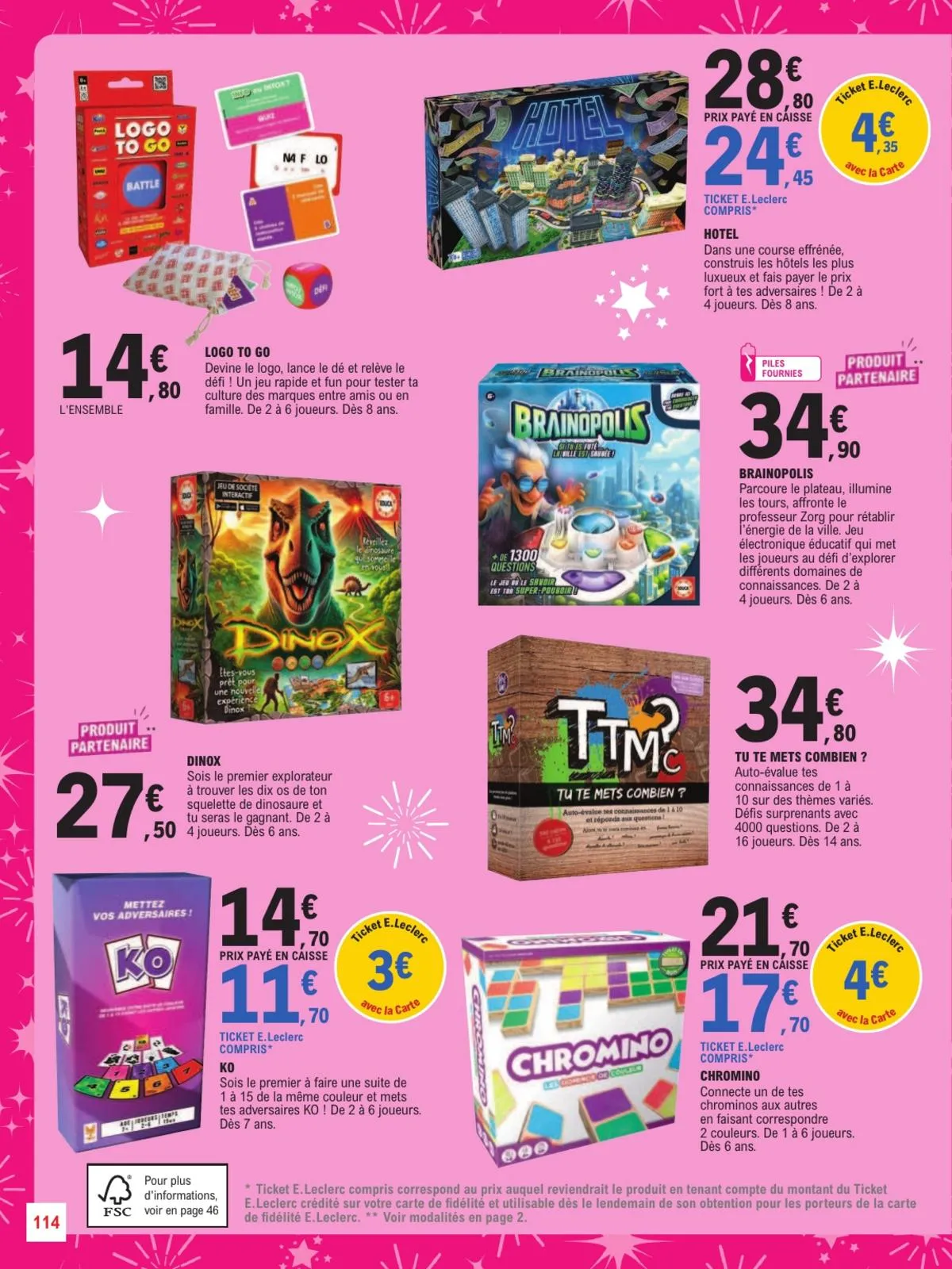 Catalogue E.Leclerc · Jouets De Noel Gss — page 114