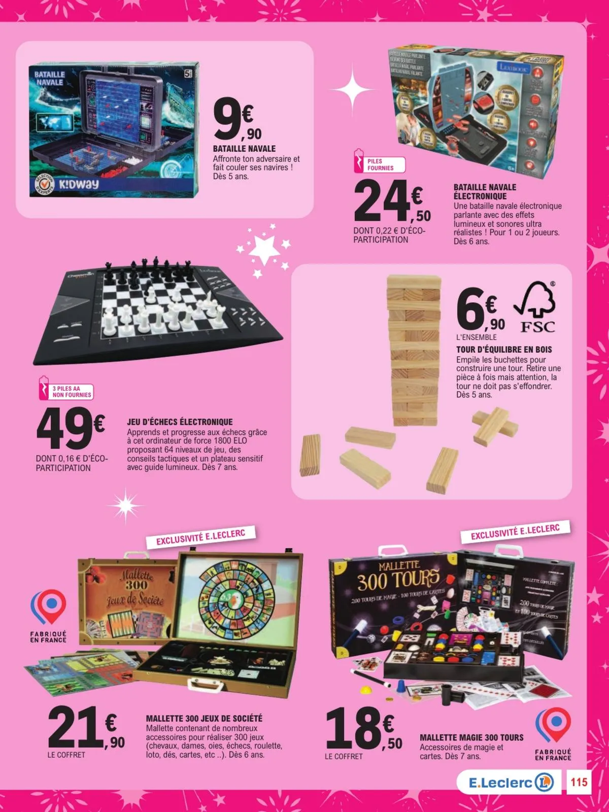 Catalogue E.Leclerc · Jouets De Noel Gss — page 115