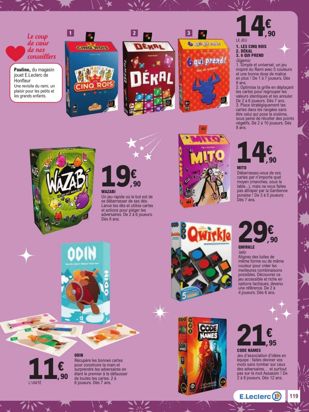 Catalogue E.Leclerc · Jouets De Noel Gss — page 119