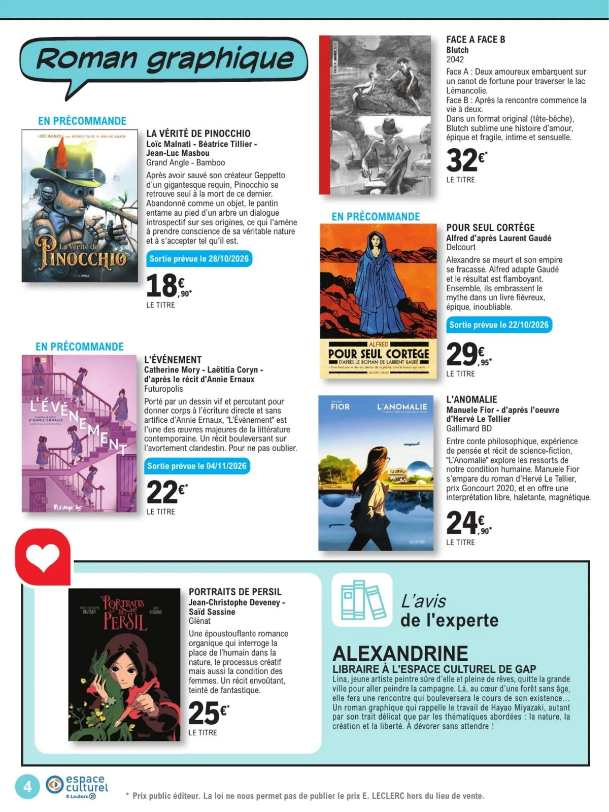 Catalogue E.Leclerc · Guide Bd — page 4