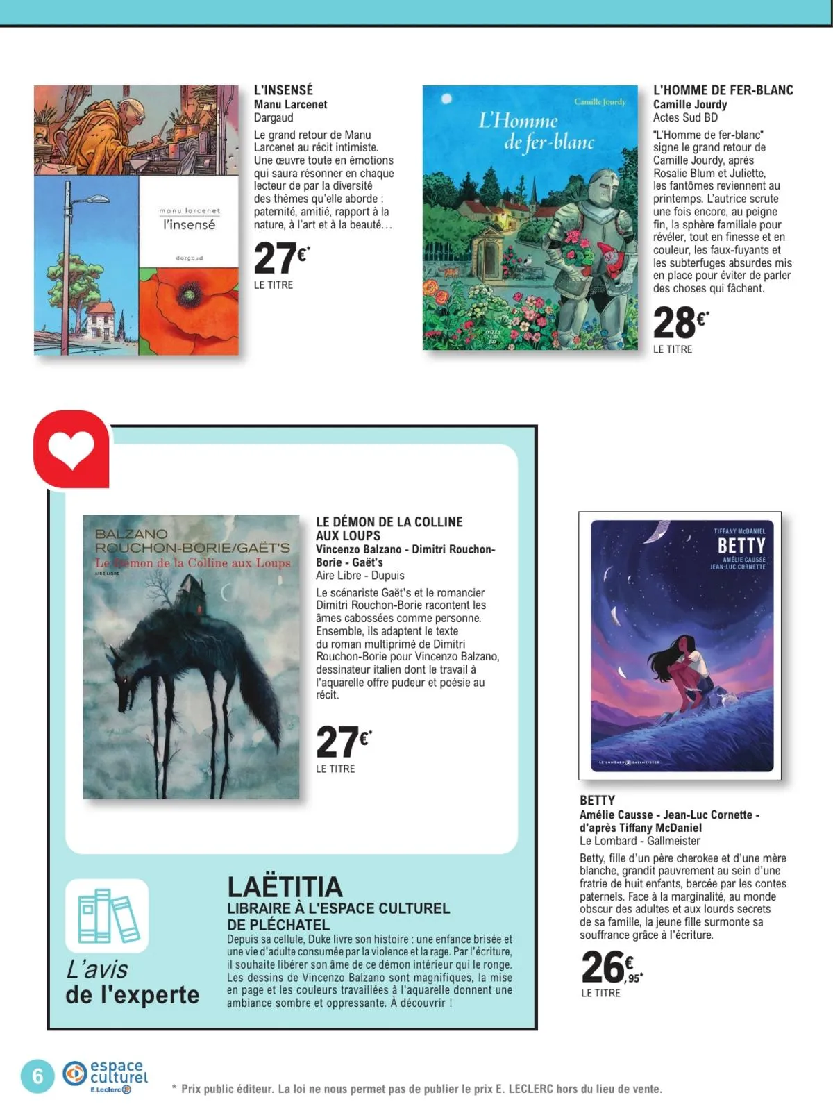 Catalogue E.Leclerc · Guide Bd — page 6