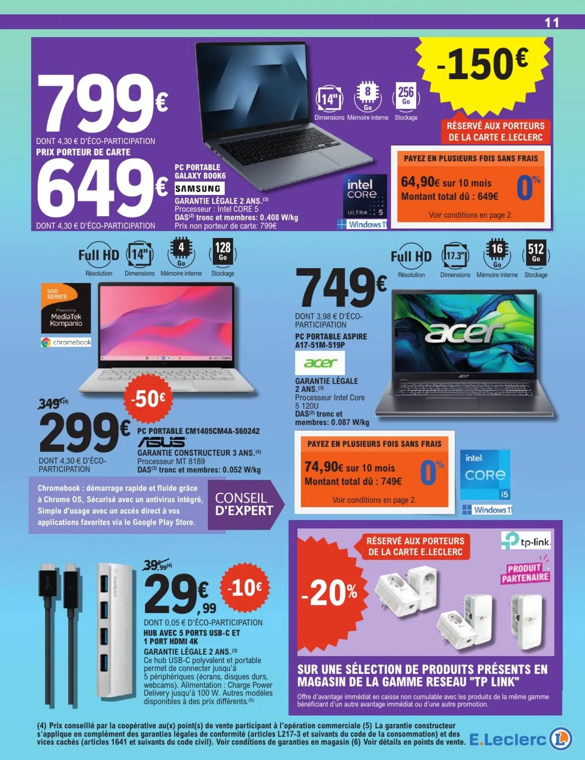 Catalogue E.Leclerc · High-Tech Gaming & Univers Connecte — page 11