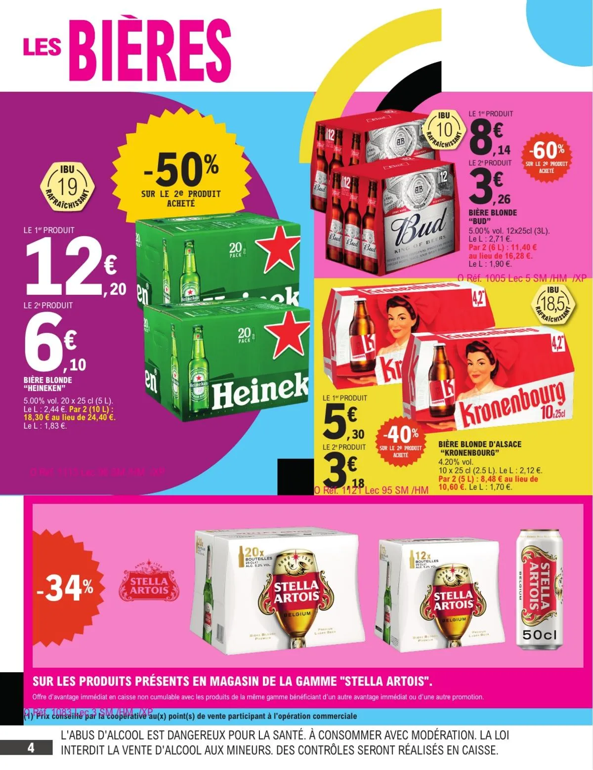 Catalogue E.Leclerc · Foire A La Biere - Mixte — page 4