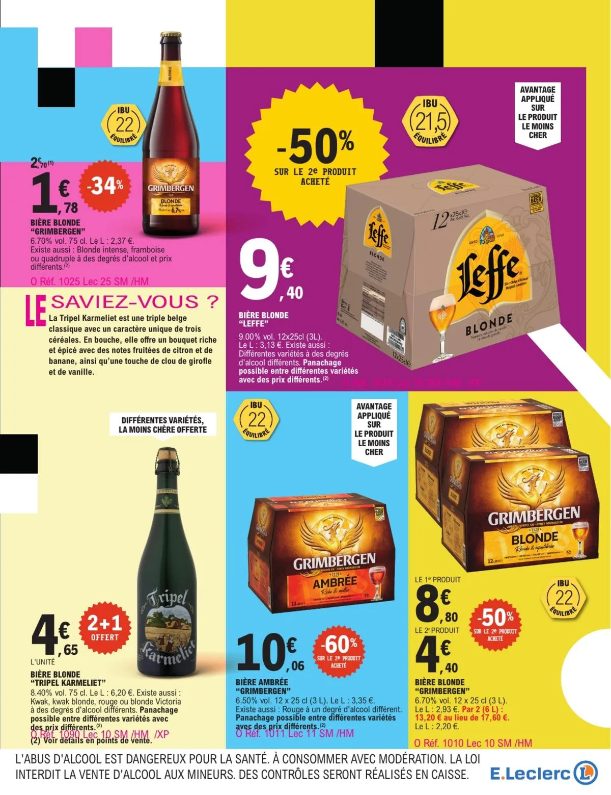Catalogue E.Leclerc · Foire A La Biere - Mixte — page 5