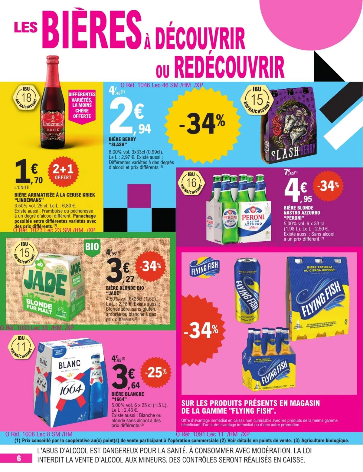 Catalogue E.Leclerc · Foire A La Biere - Mixte — page 6