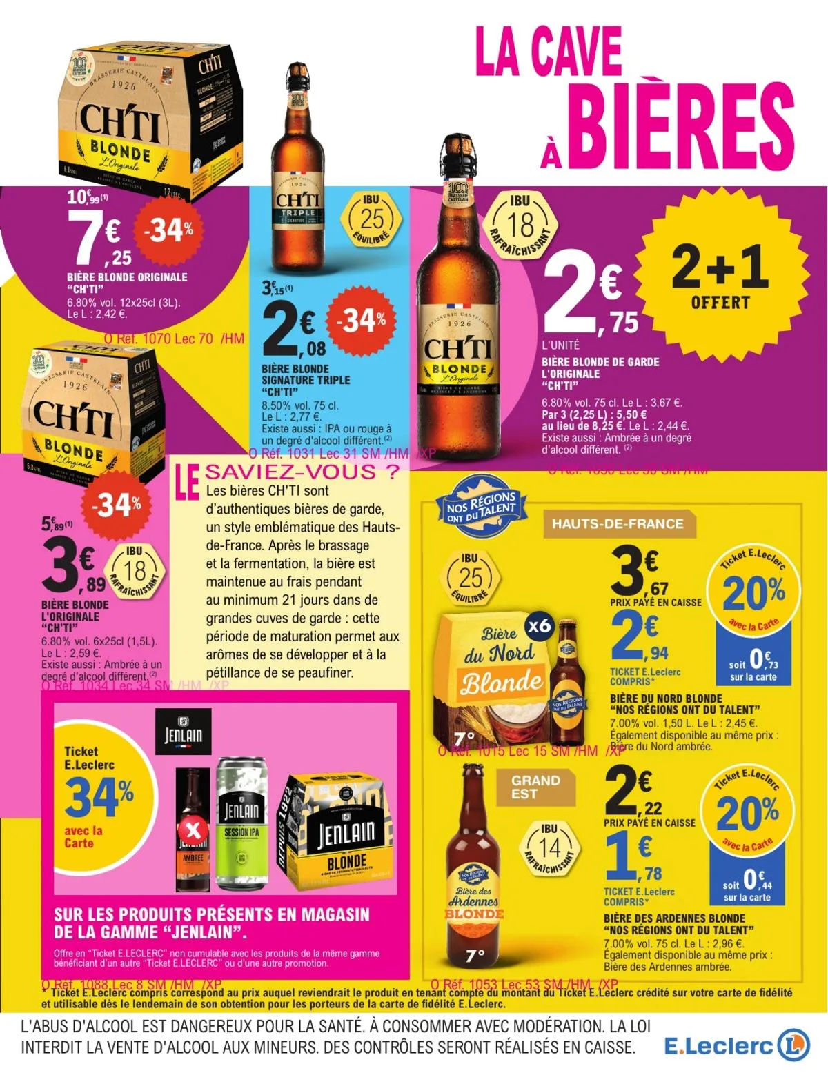 Catalogue E.Leclerc · Foire A La Biere - Mixte — page 7
