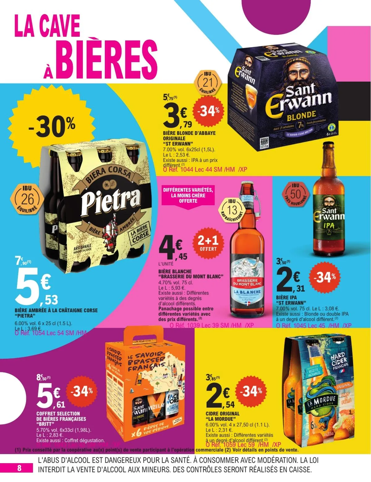 Catalogue E.Leclerc · Foire A La Biere - Mixte — page 8