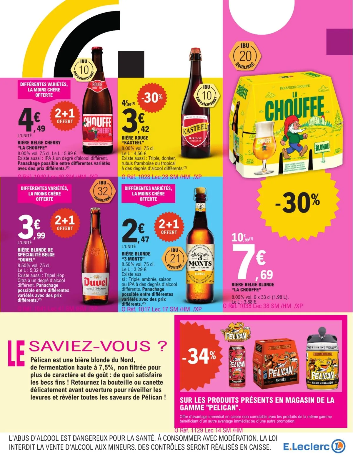 Catalogue E.Leclerc · Foire A La Biere - Mixte — page 9