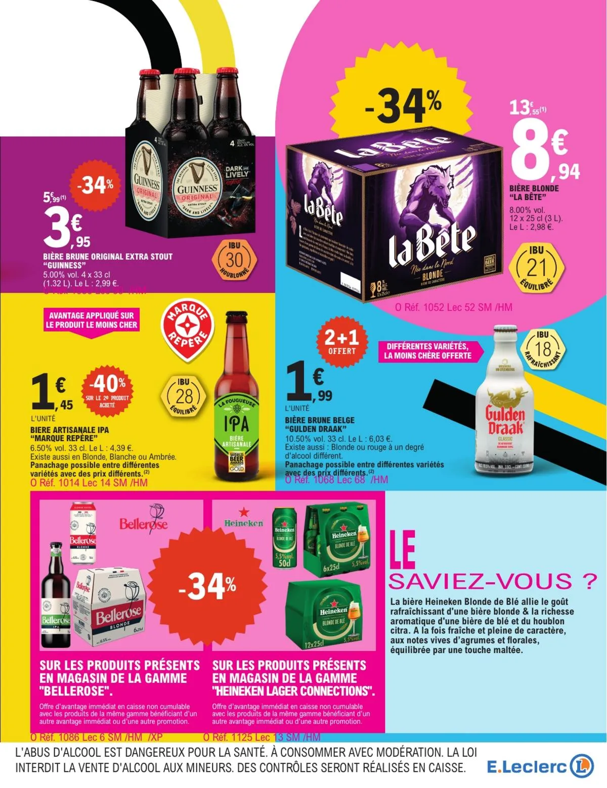 Catalogue E.Leclerc · Foire A La Biere - Mixte — page 13