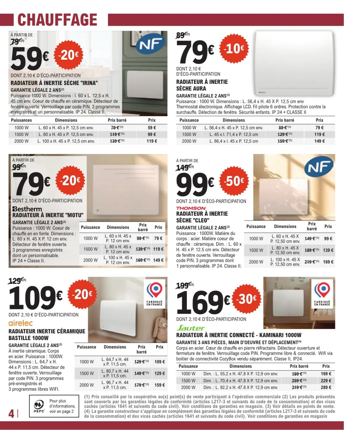 Catalogue E.Leclerc · Trafic Brico 10 — page 4