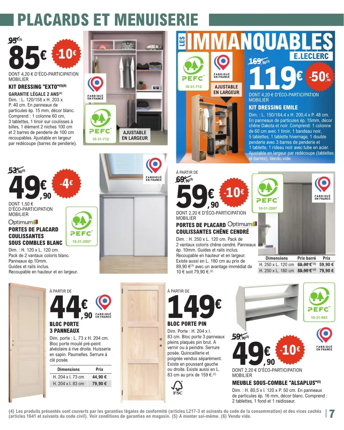 Catalogue E.Leclerc · Trafic Brico 10 — page 7
