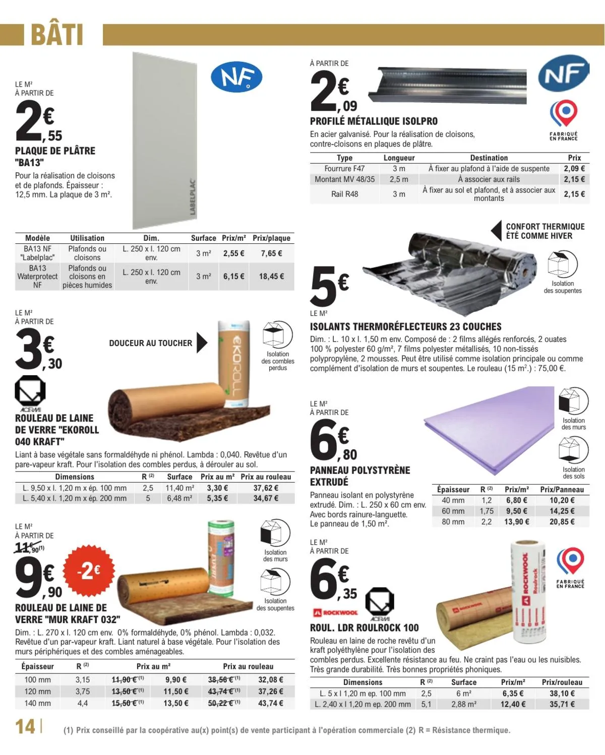 Catalogue E.Leclerc · Trafic Brico 10 — page 14