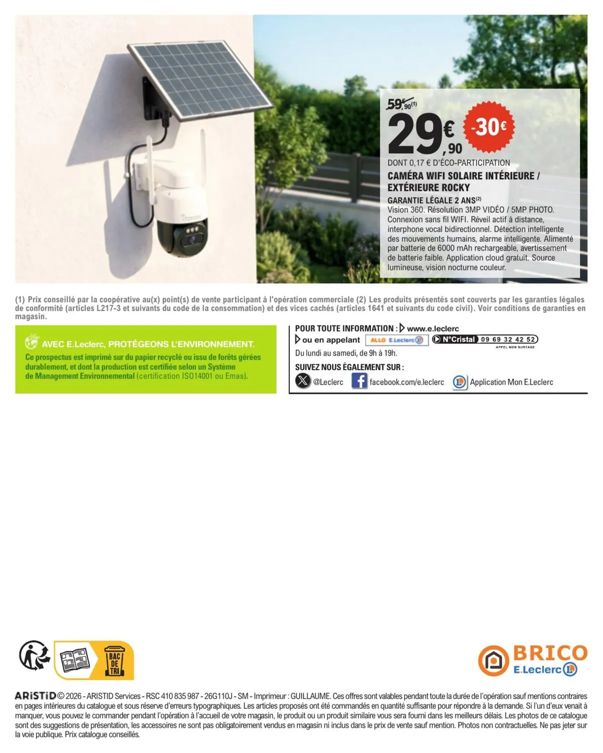 Catalogue E.Leclerc · Trafic Brico 10 — page 16
