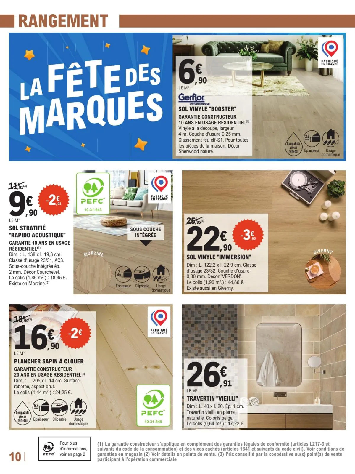Catalogue E.Leclerc · Trafic Brico 11 - Fête Des Marques — page 10