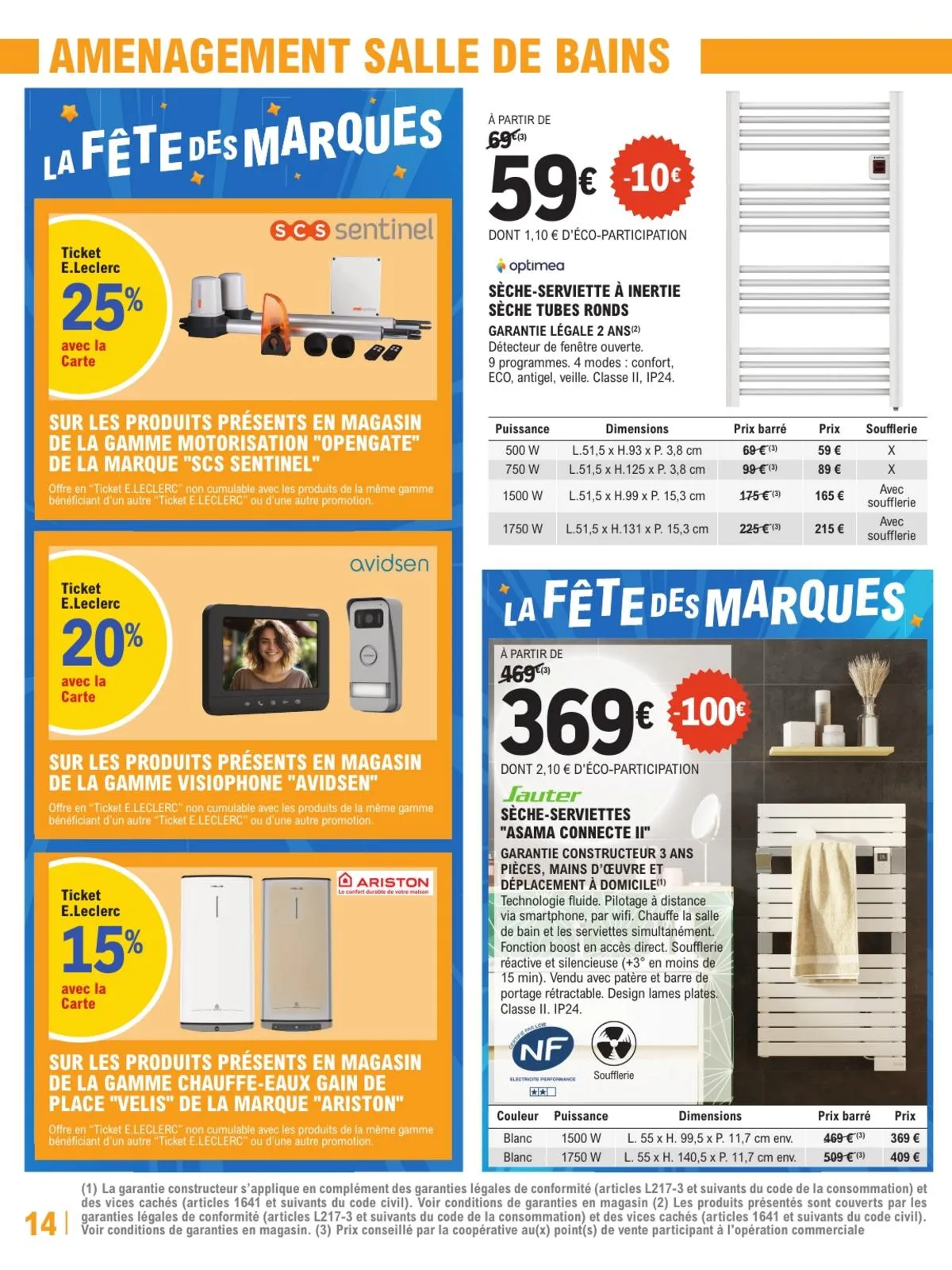 Catalogue E.Leclerc · Trafic Brico 11 - Fête Des Marques — page 14