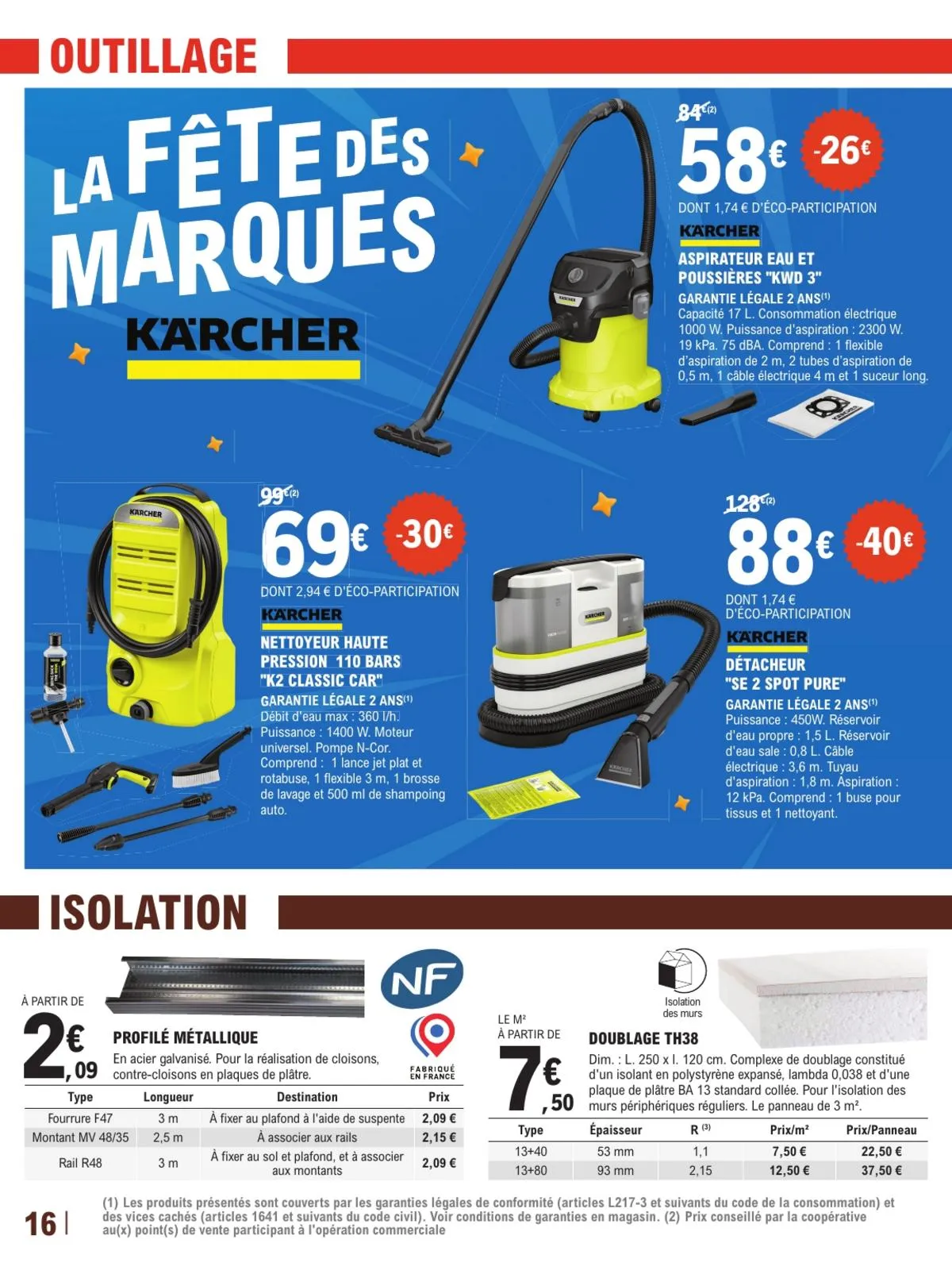 Catalogue E.Leclerc · Trafic Brico 11 - Fête Des Marques — page 16