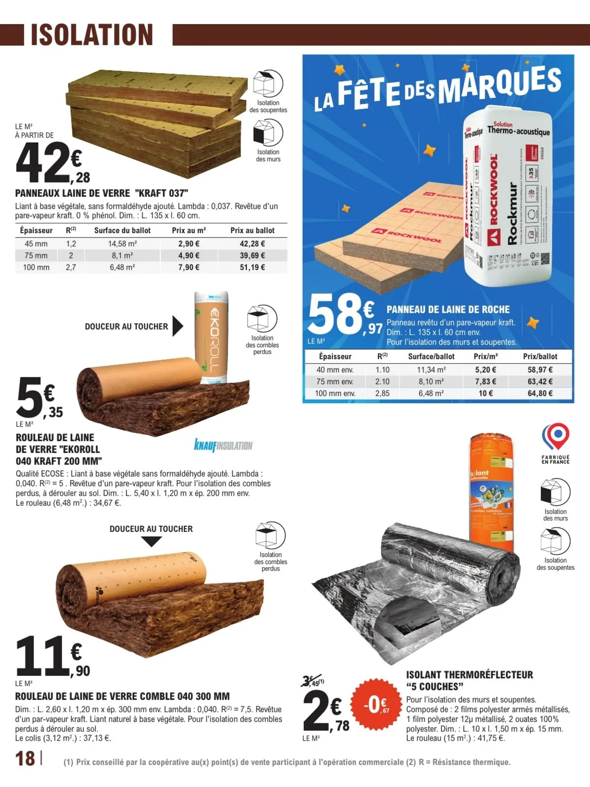 Catalogue E.Leclerc · Trafic Brico 11 - Fête Des Marques — page 18