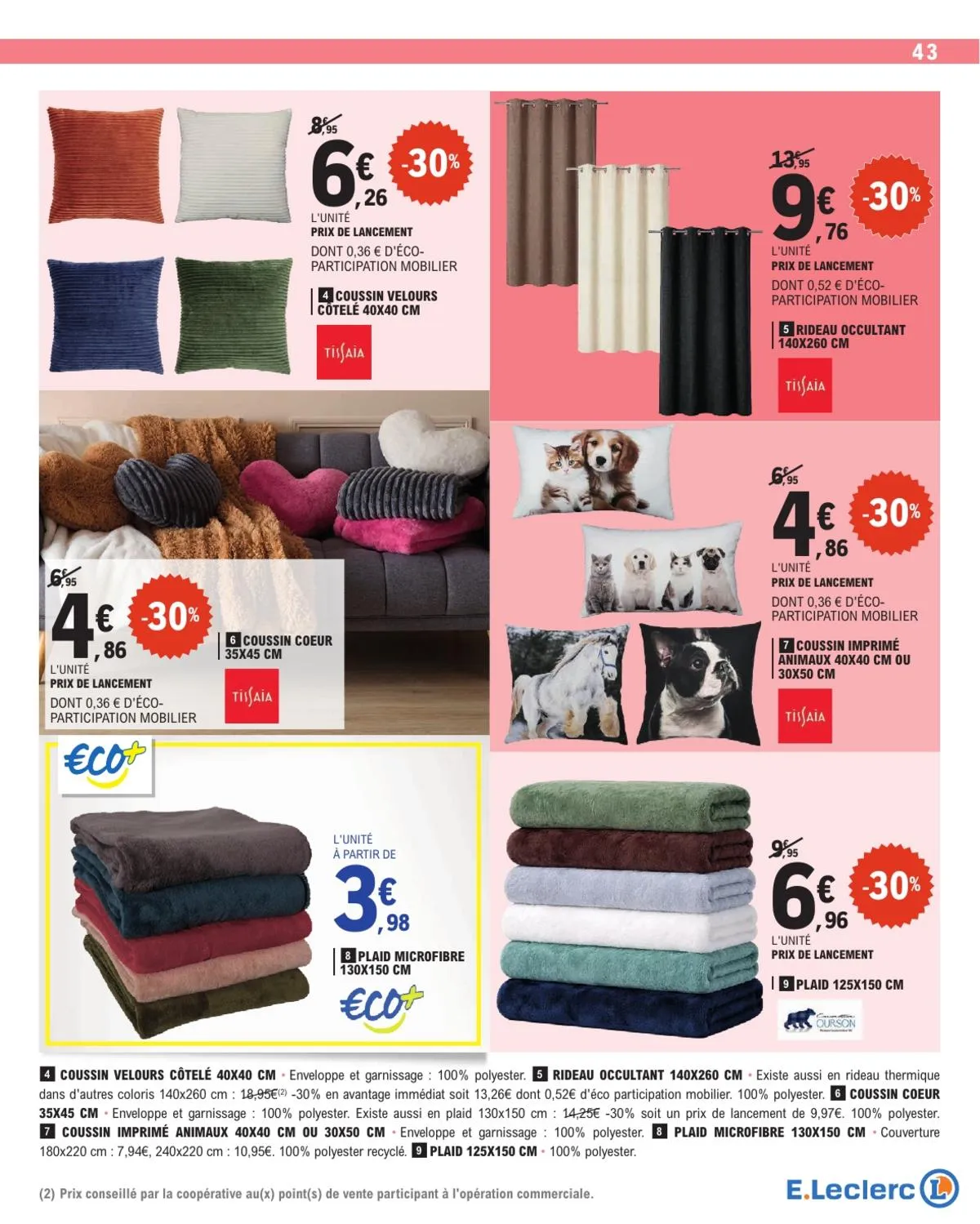 Catalogue E.Leclerc · Depenser Moins 23 — page 43