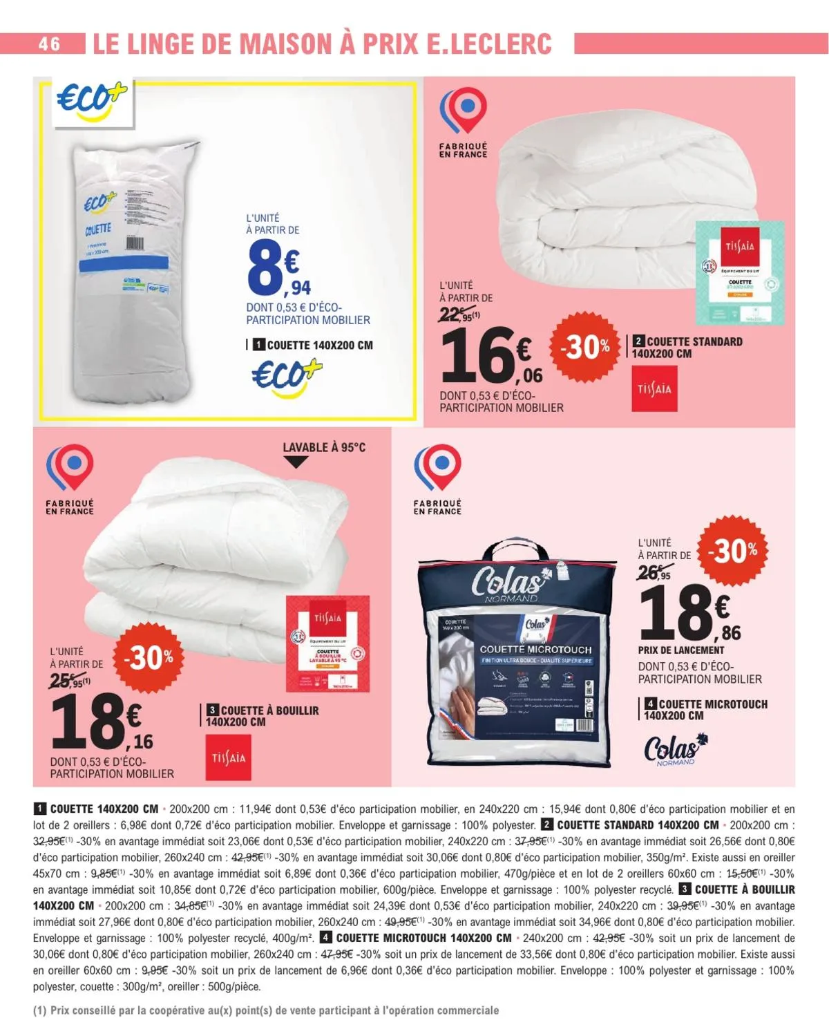 Catalogue E.Leclerc · Depenser Moins 23 — page 46