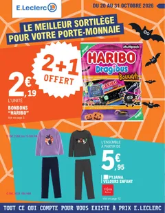 Couverture : Catalogue E.Leclerc · Depenser Moins 24 - Mixte