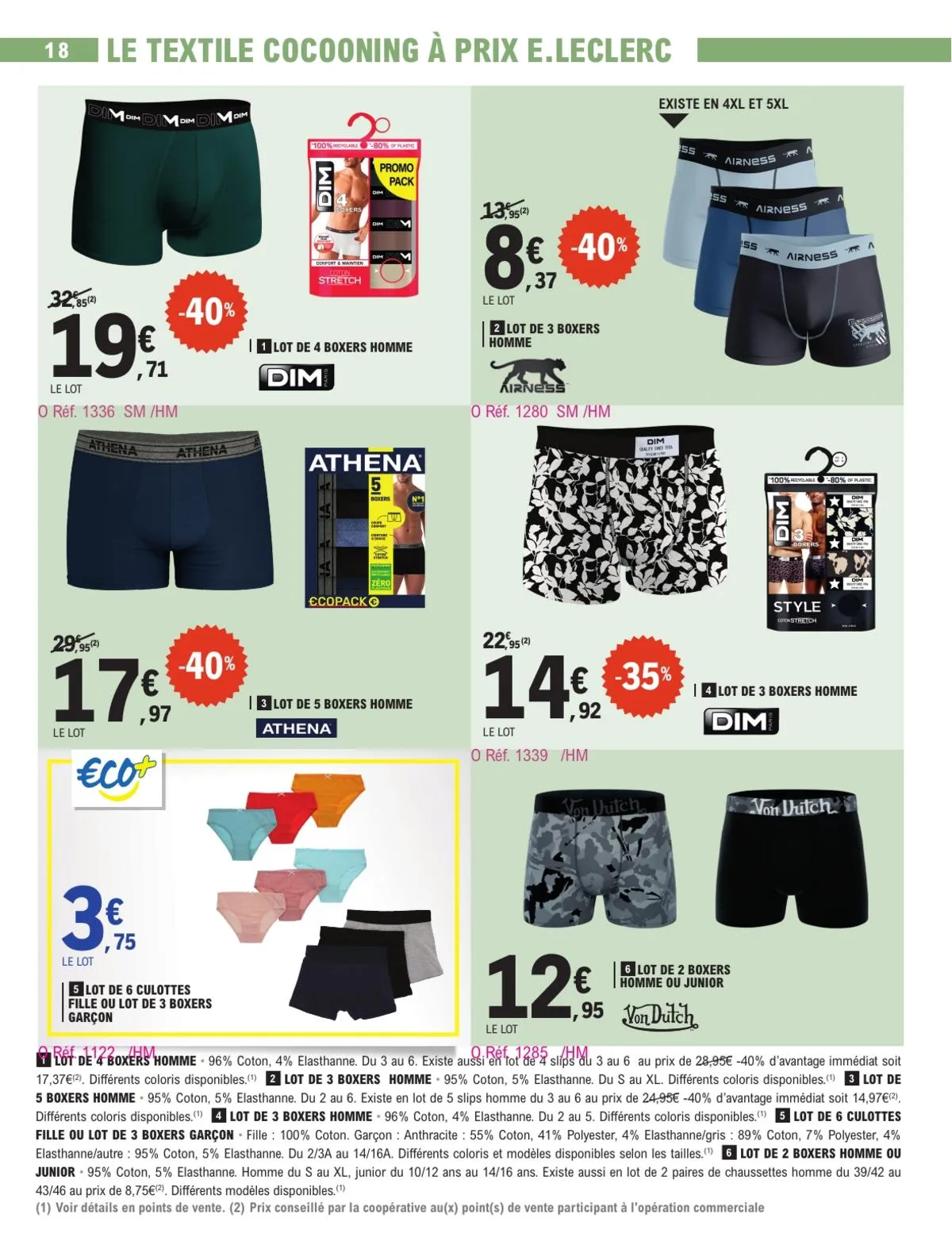 Catalogue E.Leclerc · Depenser Moins 24 - Mixte — page 18