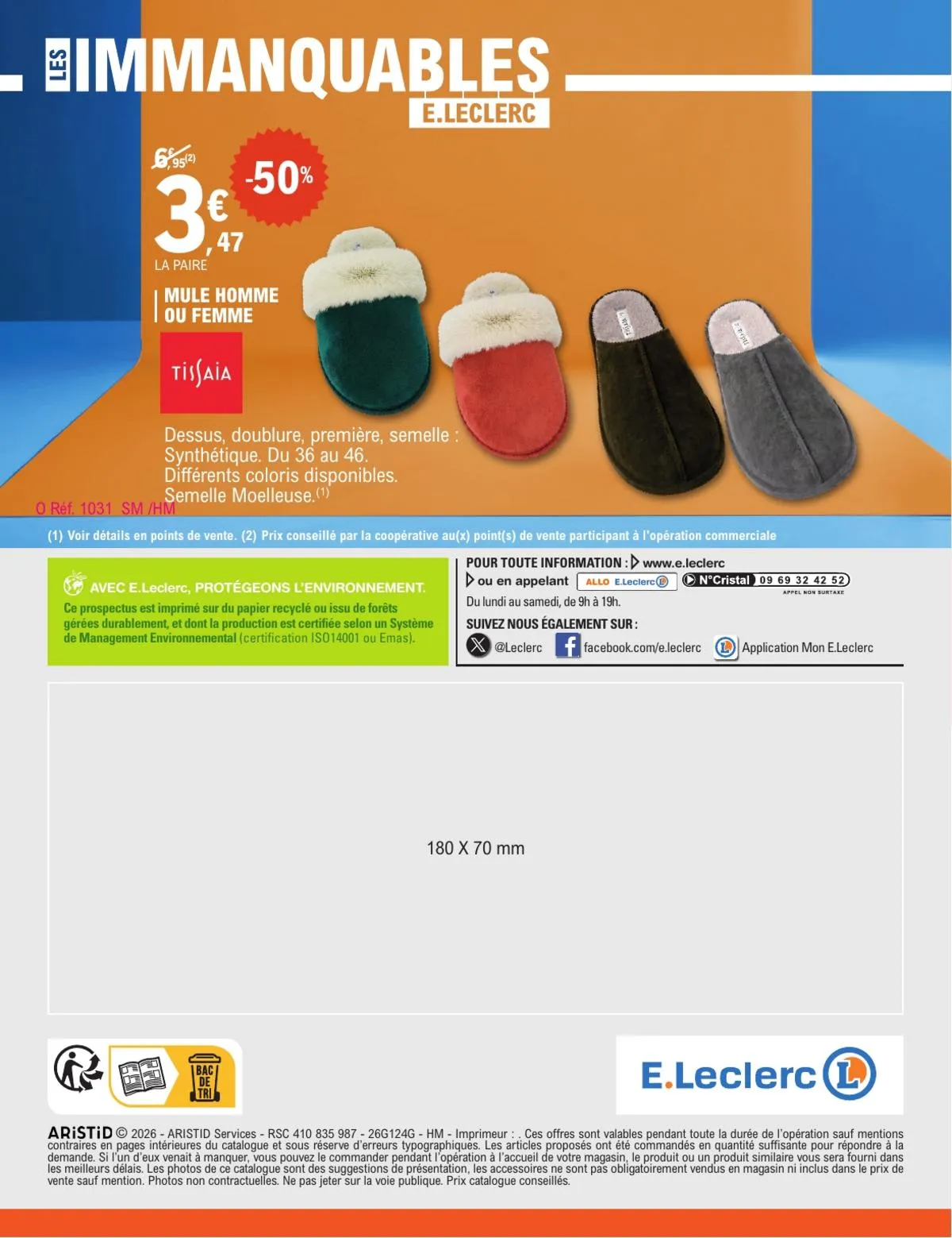 Catalogue E.Leclerc · Depenser Moins 24 - Mixte — page 50