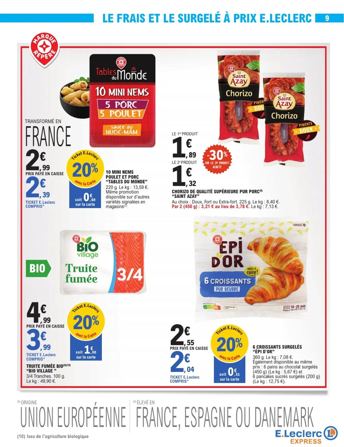 Catalogue E.Leclerc · Depenser Moins 22 Bis - Express — page 9