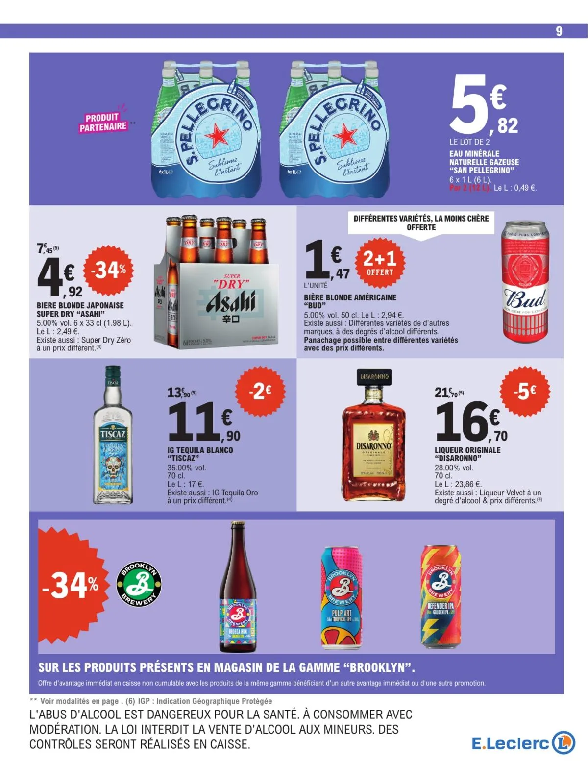 Catalogue E.Leclerc · Depenser Moins 22 Bis - Mixte — page 9
