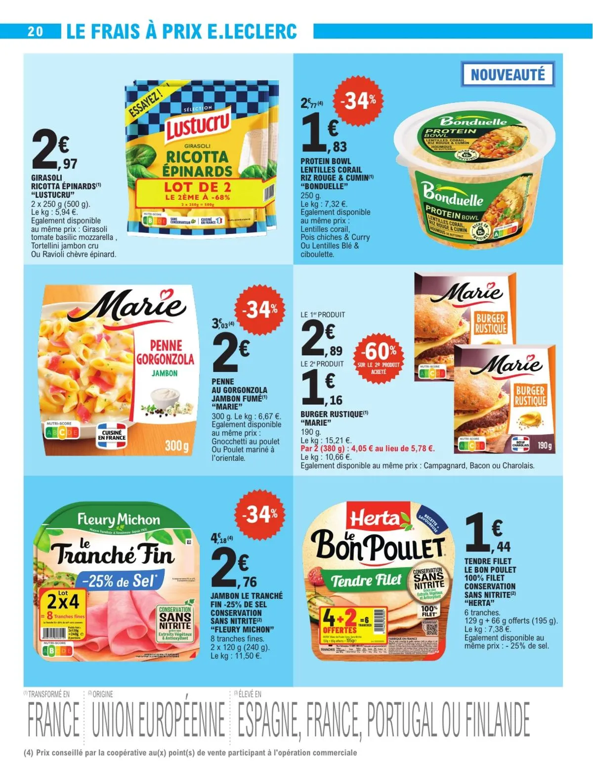 Catalogue E.Leclerc · Depenser Moins 22 Bis - Mixte — page 20