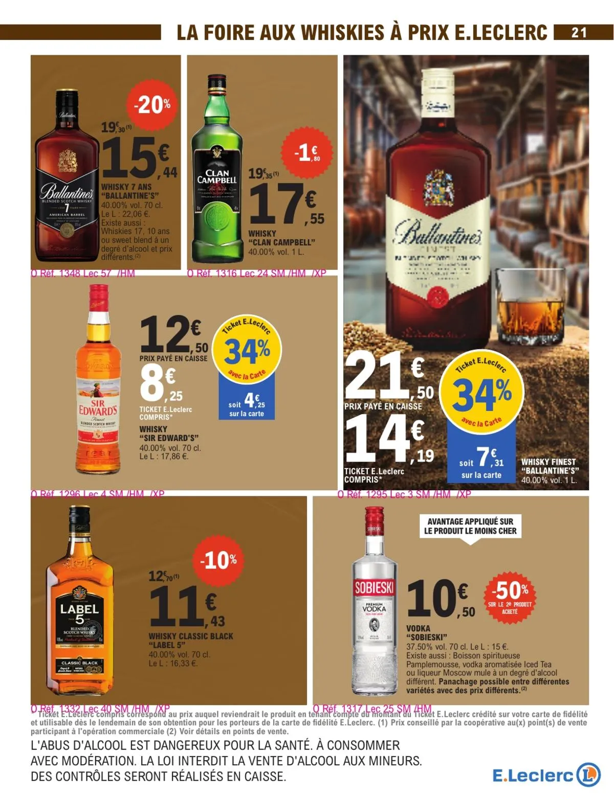 Catalogue E.Leclerc · Evenement 10 — page 21