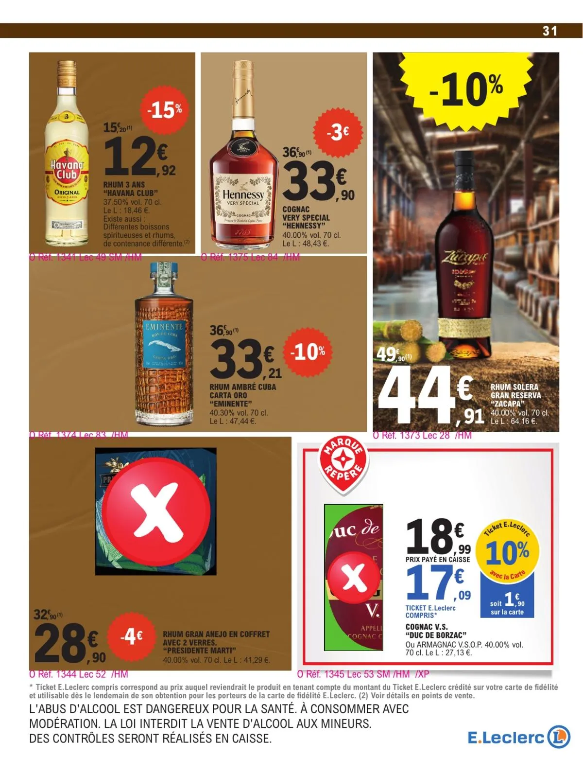 Catalogue E.Leclerc · Evenement 10 — page 31